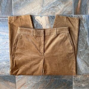Boden Camel Brown Corduroy Pants Women’s 10 Petite Straight Leg